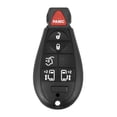 thumbnail image 1 of Mando a distancia de entrada sin llave de repuesto para coche M3N5WY783X 433Mhz para Dodge Grand Caravan para Chrysler Town and Country 6 botones con llave de puerta, 1 of 1