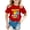 Red, variant on School Uniform Tshirts Girls 100Th Day Cute Print T Shirt Short Sleeve Casual Wear Boys T Shirts Black 3-4 Years