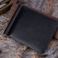 thumbnail image 5 of Portefeuille à Billets (Design Bifold en Cuir Mince, Blocage RFID, Contient Cartes, Pochette à Pièces, Section à Billets Plats), 5 of 5