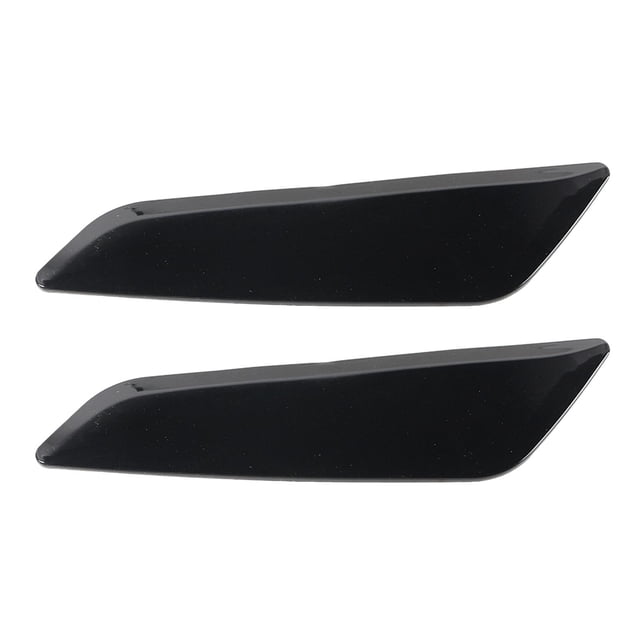 de 2 de cubierta de salida de aire lateral para guardabarros, se la la adaptaciónción a G30 2018 2019 2020, accesorios decorativos para negro brillante shamjiam embellecedor de la cubierta de ventilación del guardabarros