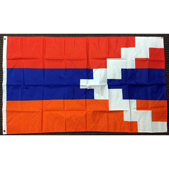 3x5 Artsakh Republic Nagorno Karabakh Flag Azerbaijan Armenia Outdoor Banner