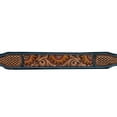 thumbnail image 6 of Affilare Leather Dog Collar Western Style Sun Flower Design Padded for 10AB122-XS, 6 of 7
