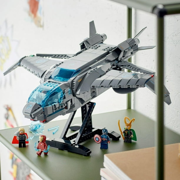 LEGO Marvel The Avengers Quinjet 76248, Spaceship Building Toy Set