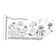 thumbnail image 5 of multiusos Rollo de dibujo pequeños Póster para colorear Regalo esenciales Graffiti Desplazamiento Papel de relleno de color C Gloria Rollo de papel para colorear, 5 of 9