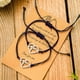 thumbnail image 1 of Pulseras para mujer, regalos para mujer, pulsera de latido de San Valentín, pulsera de acero inoxidable con forma de corazón, pulsera con tarjeta, pulsera con forma de corazón, 1 of 4