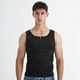 thumbnail image 2 of Chaleco deportivo de neopreno moldeador de cuerpo con doble cinturón para hombre, talla europea y americana, 2 of 5