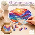 thumbnail image 6 of Austok Acrylic Puzzle Suncatcher 83 Pieces DIY Acrylic Suncatcher Puzzle Window Hanging Home and Garden Decor 7.4 in, 6 of 10