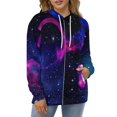 thumbnail image 4 of Galaxy Nebula Art Print-2 3d Sweatshirts Hoodie Fashion Casual Personality Men's Women Street Hoodie Pullovers Long Sleeve Comfortable Top, 4 of 6