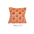 thumbnail image 4 of Halloween Pillow Covers, 18x18 inch Spooky Pumpkin Pattern Soft Plush Faux Couch Cushion Covers for Home Patio Porch Sofa Chair Thanksgiving Holiday Autumn Farmhouse Decorations, 4 of 8