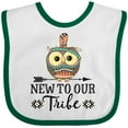thumbnail image 3 of Inktastic Baby Boy Tribal New to our Tribe Boys or Girls Baby Bib, 3 of 4