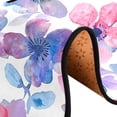 thumbnail image 4 of Ryvnso Watercolor Flowers Hallway Runner Rugs Floor Carpet Non Slip Entryway Mat 2' x 6', 4 of 7