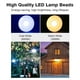 thumbnail image 4 of Lámpara colgante solar de 3 cabezales para exteriores, impermeables, con energía solar, luc Tomshoo 3 cabezas, 4 of 7