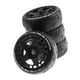 thumbnail image 2 of 4 llantas y neumáticos de cubo de coche RC 1:8 1:7 de goma para coche Rc Road Negro, 2 of 7