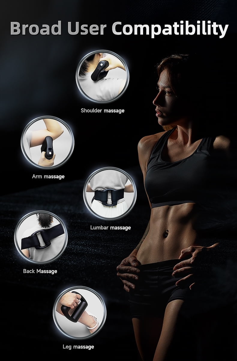 Handheld Magic Ring Massager, Mini Lightweight Massage Machine, Muscle Massage Device, Mini Massager, Deep Tissue Massager, Travel Size Massager