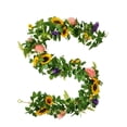 thumbnail image 1 of Dalazy Artificial Flower Garland Hanging Simulation Vine Nordic Style Wreath Table Runner Party Wedding Decoration Arch Photo, 1 of 6