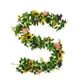 thumbnail image 1 of Advancent Guirnalda de flores artificiales para colgar, simulación de vid, estilo nórdico, camino de mesa, decoración de boda, arco, foto Decoración, 1 of 6
