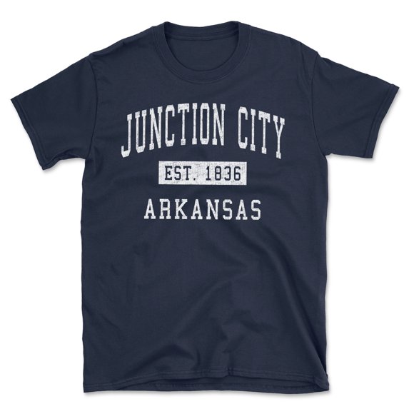 Junction City Arkansas Classic Established Men's Cotton T-Shirt