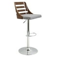 thumbnail image 1 of Tabouret de bar moderne milieu-du-siècle Trevi, de LumiSource, 1 of 6
