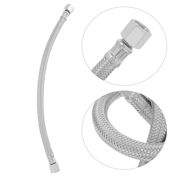 PBPBOX Flexible Air Hose Air Compressor Hose Stainless Steel Industrial Users Industrial Use 1Pcs