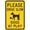 Warning Sign 5, variant on Caution Do Not Spray Bilingual Spanish Sign, 8"x12" Funny Vintage Tin Wall Art, Decorative Iron Poster for Home Farmhouse Bar Cafe Yard Indoor Outdoor Gift