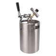 thumbnail image 1 of 5L Mini Beer Keg, Leakproof Brewing Craft Beer Dispenser Set with Faucet for Homebrewing, 1 of 7