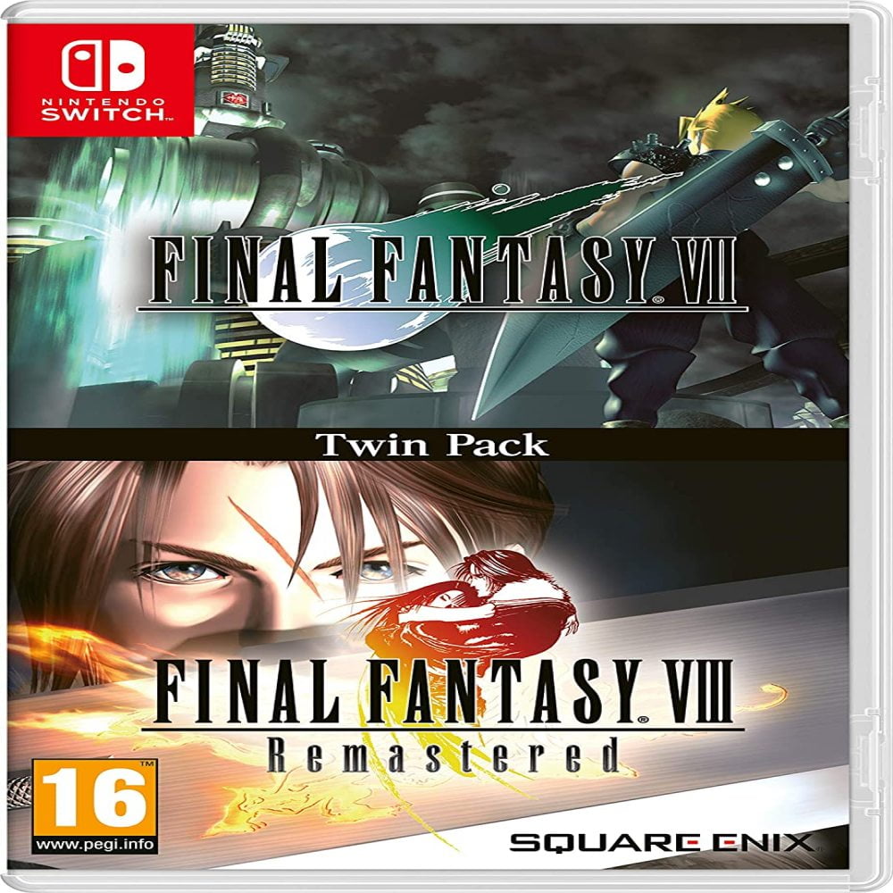 Final Fantasy 7 VII & 8 VIII Twin Pack - Nintendo Switch - New, Physical