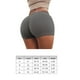 thumbnail image 5 of Soidarity Gewe Yeeli Mujeres Fitness Yoga Pantalones cortos Entrenamiento Ropa interior Elástico Anti Exposición Seguridad Uniforme atlético gris L Soidarity FS11799-11, 5 of 6