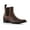 Maple Brown, variant on Tanner MFA806090 High Top Snipe-Toe Western Style Chelsea Boots, in Maple Brown, Men's Size 6.5