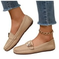 thumbnail image 4 of Kilaqueen Loafers for Women Non Slip Classic Comfort Slip-Ons Shoes Trendy Business Casual Dress Work Office Flats Shoes with Everyday Walking, 4 of 9