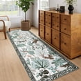 thumbnail image 2 of Garvee 2'x6' Forest Jungle Runner Rug Animal Print Carpet, Washable Rug Non-Slip Non-Shedding Modern Floor Mats for Hallway Bedroom Kitchen, Beige, 2 of 8