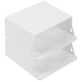 thumbnail image 3 of Minkissy Back to School 2Pcs White Pencil Holder Suction For White Board With Storage Organization, 3 of 8