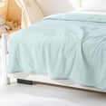 thumbnail image 5 of Cooling Comforter Twin Size, Cool Sleeping Skinfriendly Washable Summer Blanket for Night Sweats Hot Sleeper Green, 5 of 6