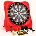 thumbnail image 1 of Juego de futbol-golf ZivPlay 2 en 1 con tablero de dardos inflable, 190 cm, 1 of 7