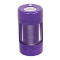 thumbnail image 1 of Multifunción de LED molinillo de tabaco hierbas s trituradora de hierbas trituradora de almacenamiento sellado tarro contenedor puede Púrpura Soledad tarro de almacenamiento de hierbas, 1 of 6