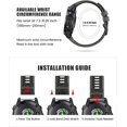 thumbnail image 5 of Tianle Band Compatible with Fenix 7X pro for Fenix 6X/Fenix 7X/Fenix 5X Plus/Fenix 6X Pro watch Soft Silicone Watch Strap for 26mm Width Fenix 3/HR, 5 of 9