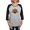 Heather/Black, variant on CafePress - Football Turkey Long Sleeve T Shirt - Womens Baseball Tee