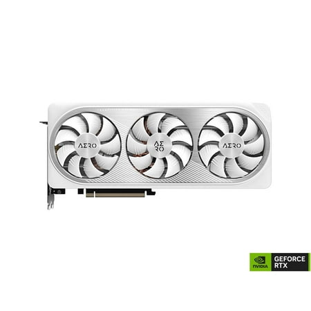 GIGABYTE - NVIDIA GeForce RTX 4070 Ti AERO OC V2 12GB GDDR6X PCI Express 4.0 Graphics Card - White