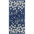 thumbnail image 2 of Nourison Tranquil Floral Navy 2' X 4' Area Rug, (2x4), 2 of 8