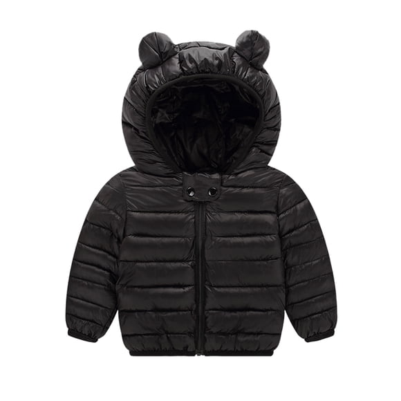 Kcodviy Warm Boys Outdoor Windproof Warm Winter Jacket for Boys Baby Coat Kids Hooded Study Windbreaker Grils Toddler Jacket Thick Boys Down Coat Size 12 Boys Coat&Jacket