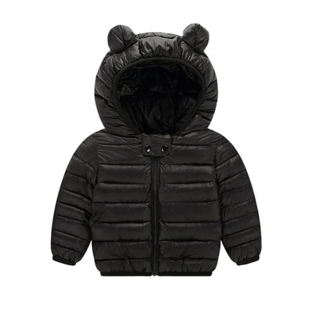 

Baby Boys Coats & Jackets Autumn Winter Grils Hooded Thick Warm Windproof Boys Outdoor Jackets & Outerwear Sportwear