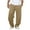 A-Khaki, variant on Puliio Mens Panta Casual Oversize Trousers With Pleated Detail Casual Oversize Trousers With Side Pockets Winter Comfortable Relaxed Fit Big And Tall Soft Pants