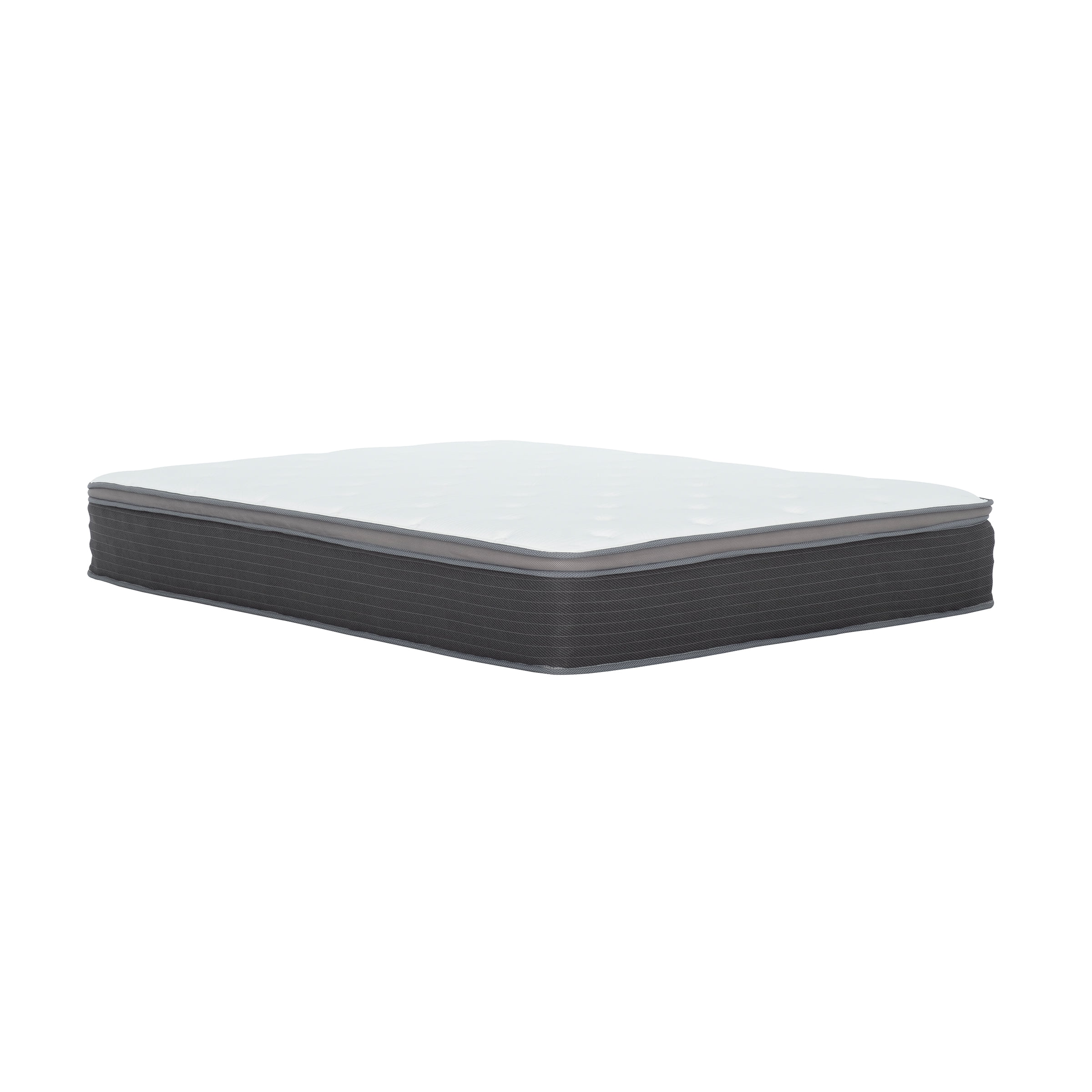 Primo International Equilibria 12in Polyurethane King Mattress in White