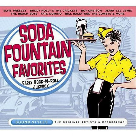 Musical Escapes Soda Fountain Favorites Early Rock-n-Roll CD