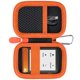 thumbnail image 1 of Estuche rígido Aenllosi para monedero Ledger Flex STAX negro y naranja, 1 of 9