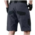 thumbnail image 3 of Up to 60% off Men's Shorts, Xunlbb Men's Fashion Casual Solid Color Cargo Pockets-dry Tactics Half Shorts Pants, 3 of 3