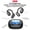 Miniso X30, variant on Miniso X30 Wireless Earbuds, AI Translator, Bluetooth 6.0, LED Touchscreen Case, Noise-Cancelling, 130+ Languages, 55H, IPX5 Waterproof, Black