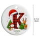 thumbnail image 3 of Adornos navideños con letras del alfabeto | 26 colgantes decorativos | Decoración navideña personalizada para hacer tú mismo, 3 of 6
