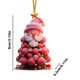 thumbnail image 3 of Colgante de Decoración Navideña Ganfancp Santa Claus Árbol de Navidad Pequeño Plano Acrílico, 3 of 7
