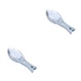 thumbnail image 4 of Wosthever Herramienta de eliminación de escamas domésticas lavable de repuesto Manual para escamas de pescado Azul 2Conjunto, 4 of 6