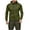 Army Green, variant on ZVNAΖH Men's Full Zip Athletic Hoodies with Zipper Pocket Drawstring Hooded Sweatshirt Slim Fit Workout Jacket Coat